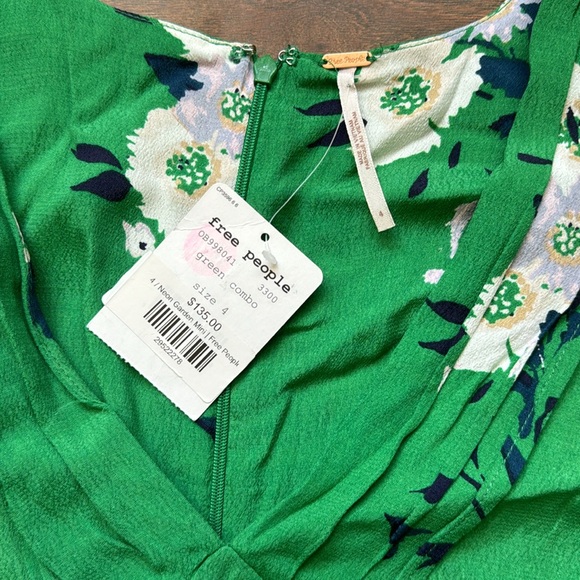 Free People Neon Garden Mini Dress - Picture 3 of 6